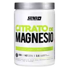 Citrato de Magnesio Puro Star Nutrition 500g | Alta Absorción - comprar online