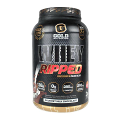 Whey Ripped Protein de Gold Nutrition: Proteína + Quemador de Grasas