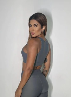 Conjunto Calça Basic Top Camiseta - Shape U