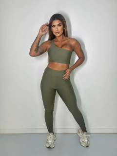 Conjunto Calça Basic Top Ombro