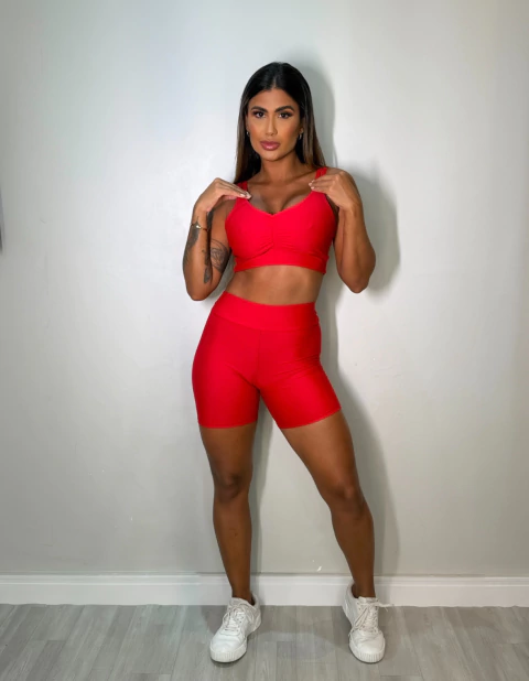 Conjunto Shorts Bolso Basic