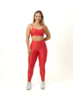 Conjunto alta Compressão Amaranto - comprar online