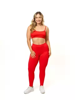Conjunto Legging Bàsica + Top Manu - Canelado - Shape U