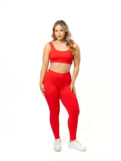 Conjunto Legging Básica + Top Anna - Canelado - comprar online