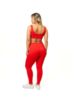 Conjunto Legging Básica + Top Anna - Canelado - Shape U