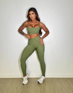 Conjunto Calça Jaguar Top Alça