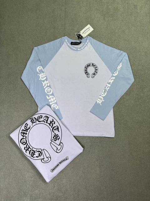 CAMISETA MANGA LONGA - CHROME HEARTS