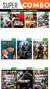 Super Combo Jogos Xbox 360 Game Mídia Digital BLOQUEADO E DESBLOQUEADO - comprar online