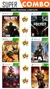 Super Combo Jogos Xbox 360 Game Mídia Digital BLOQUEADO E DESBLOQUEADO - comprar online