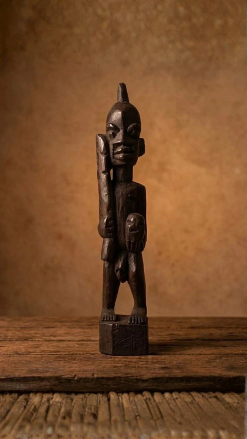 Imagem/Estátua Exu 25cm