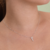 PINGENTE PRATA CRUZ CRAVEJADA ZIRC CRISTAL