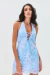 Vestido renda baby blue - Viel