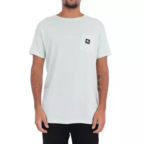 REMERA BURTON ELITE POCKET OFF WHITE