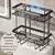 Mueble Pequeño Organizador Sobre Inodoro Baño 2 estantes Rack - comprar online