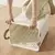 Cesto Canasto Ropa Sucia Plástico Plegable Con Ruedas Crema - Urban Home