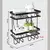 Mueble Pequeño Organizador Sobre Inodoro Baño 2 estantes Rack - Urban Home