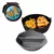 Pack X2 Molde Dividido Silicona Air Fryer 2 Compartimientos - comprar online