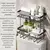 Mueble Pequeño Organizador Sobre Inodoro Baño 2 estantes Rack en internet