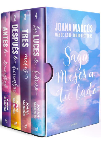 Estuche Saga Meses A Tu Lado - 4 Libros - Joana Marcús