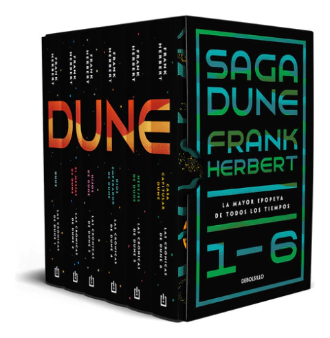 Libro Estuche Saga Completa Dune 1-6 - Frank Herbert