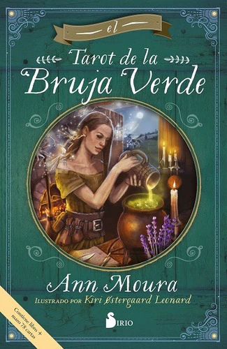 Estuche Libro + Cartas El Tarot De La Bruja Verde - Moura - comprar online