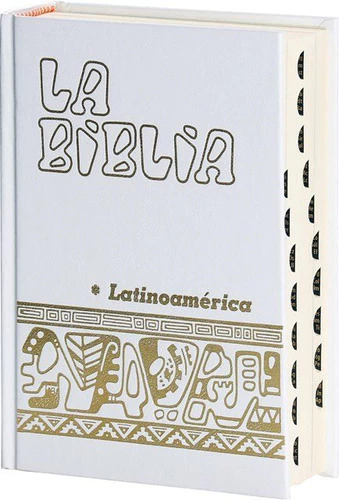 Biblia Latinoamerica [bolsillo] Cartone Blanca, Con Uñeros,l