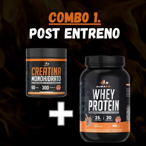 COMBO 1. CREATINA + PROTEINA