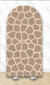Tela com Curvatura 2,00 x 1,00M Manchas de Girafa com Borda* - comprar online