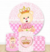 Kit Painel + 3 Capas para Cilindros Ursinha Realeza - comprar online