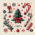 Capa Para Almofada 45X45 Estampa Frente E Atras Arvore De Natal - comprar online