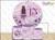Kit Painel + 3 Capas Para Cilindros 15 Anos Lilás - comprar online