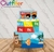Kit 3 Capas Para Bolo Fake 20x25x30 3 Palavrinhas - comprar online
