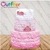 Kit 3 Capas Para Bolo Fake 15x25x35 Flores Rosa - comprar online