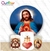 Kit Painel + 3 Capas Para Cilindros Sagrado Coração de Jesus - comprar online