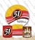 Kit Painel + 3 Capas Para Cilindros 51 Cachaça - comprar online