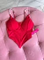 Cropped corset strass