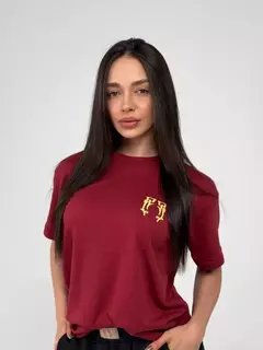 T-Shirt FF Suedini - Bordô - comprar online