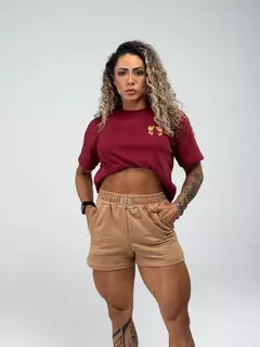 T-Shirt FF Suedini - Bordô