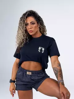 T-Shirt FF Suedini - Preta na internet