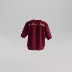 Camiseta Premium Oversized - Faith and Fight - loja online