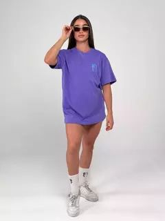 T-Shirt FF Suedini - Lilás - loja online