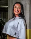 Cropped Oversized Premium - Branco/Vermelho - comprar online