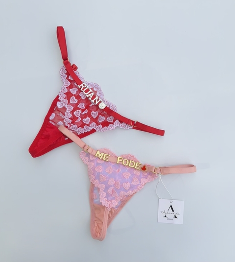 Calcinha Chantilly Personalizável - comprar online