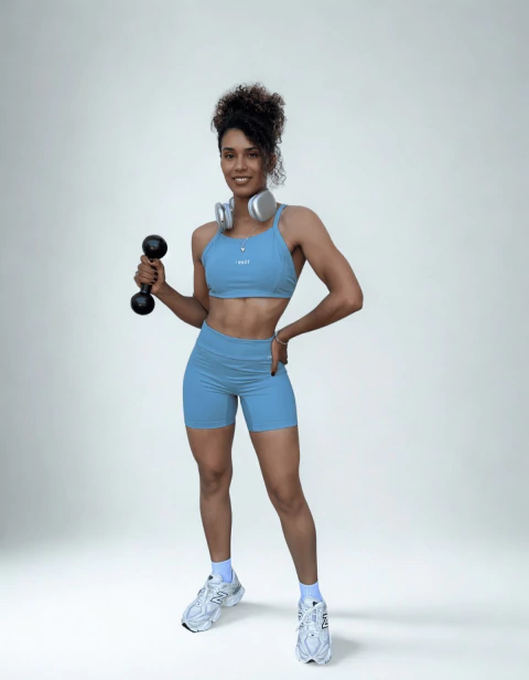 Top Blue Mist - comprar online