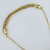 Pulseira Lacraia Regulável em Ouro na internet
