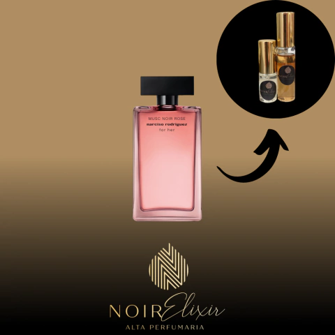 DECANT - PERFUME NARCISO RODRIGUEZ FOR HER MUSC NOIR ROSE EAU DE PARFUM FEMININO