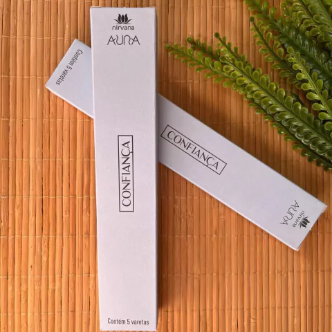 Incenso Natural Nirvana Aura - Confiança