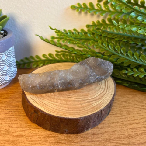 Quartzo Fumê Bruto 8 cm - Peça Única