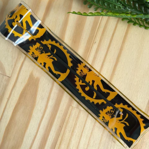 Incensário Shiva de Vidro