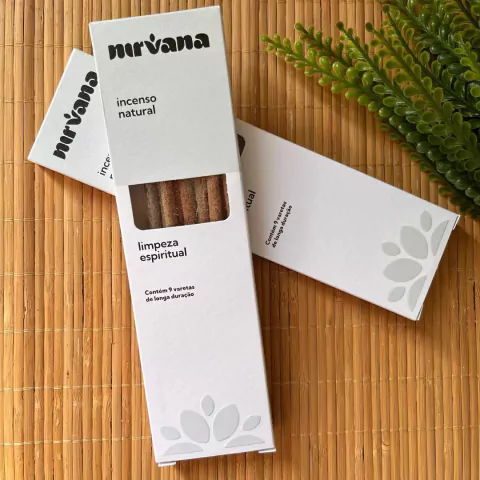 Incenso Natural Nirvana - Limpeza Espiritual
